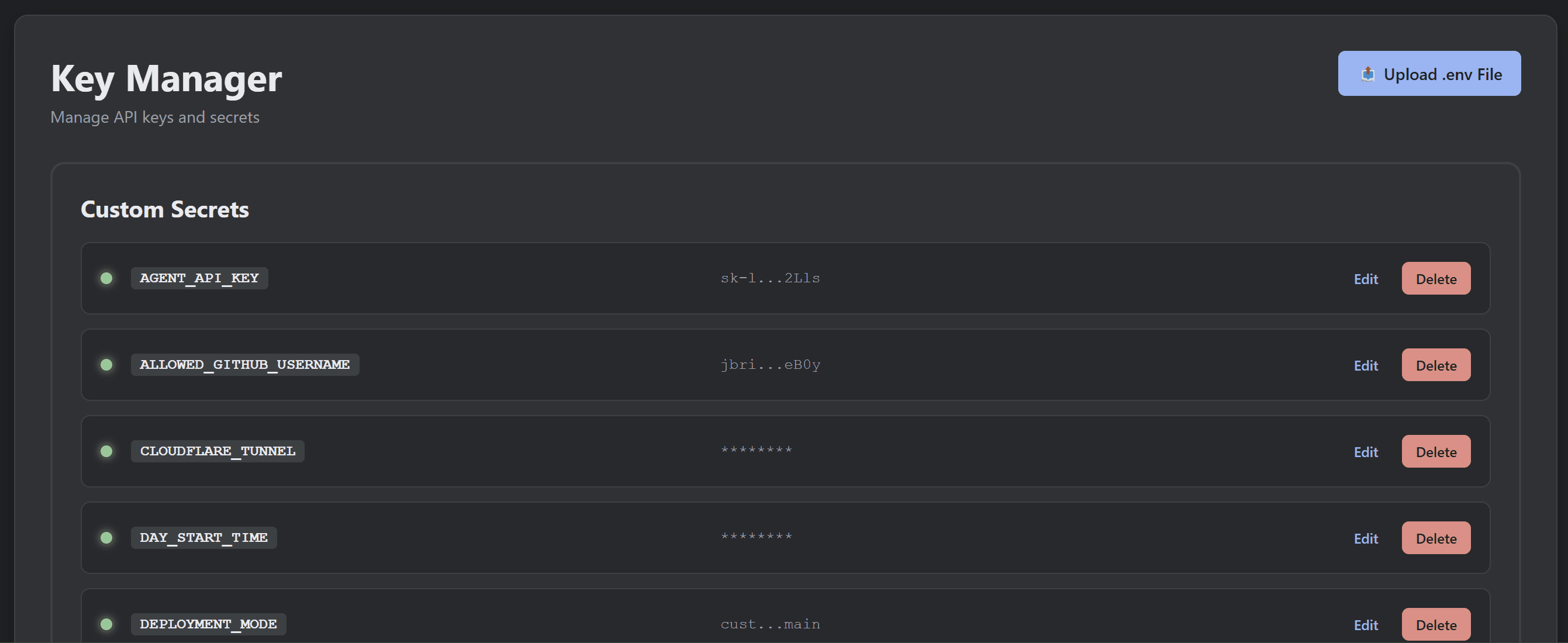 Luna Hub key manager